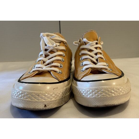 Converse Chuck Taylor Sunflower Yellow Low-top Shoes Mens Size 6 - Picture 3 of 10